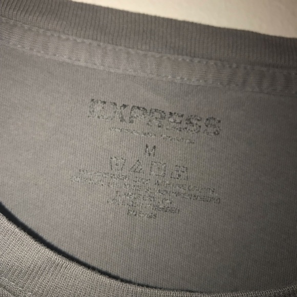 Express T shirt size M grey - Picture 2 of 2